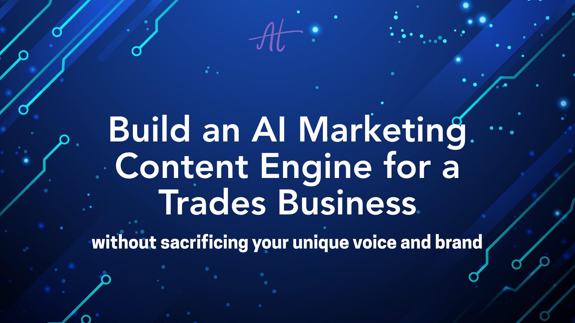 build an ai marketing content engine
